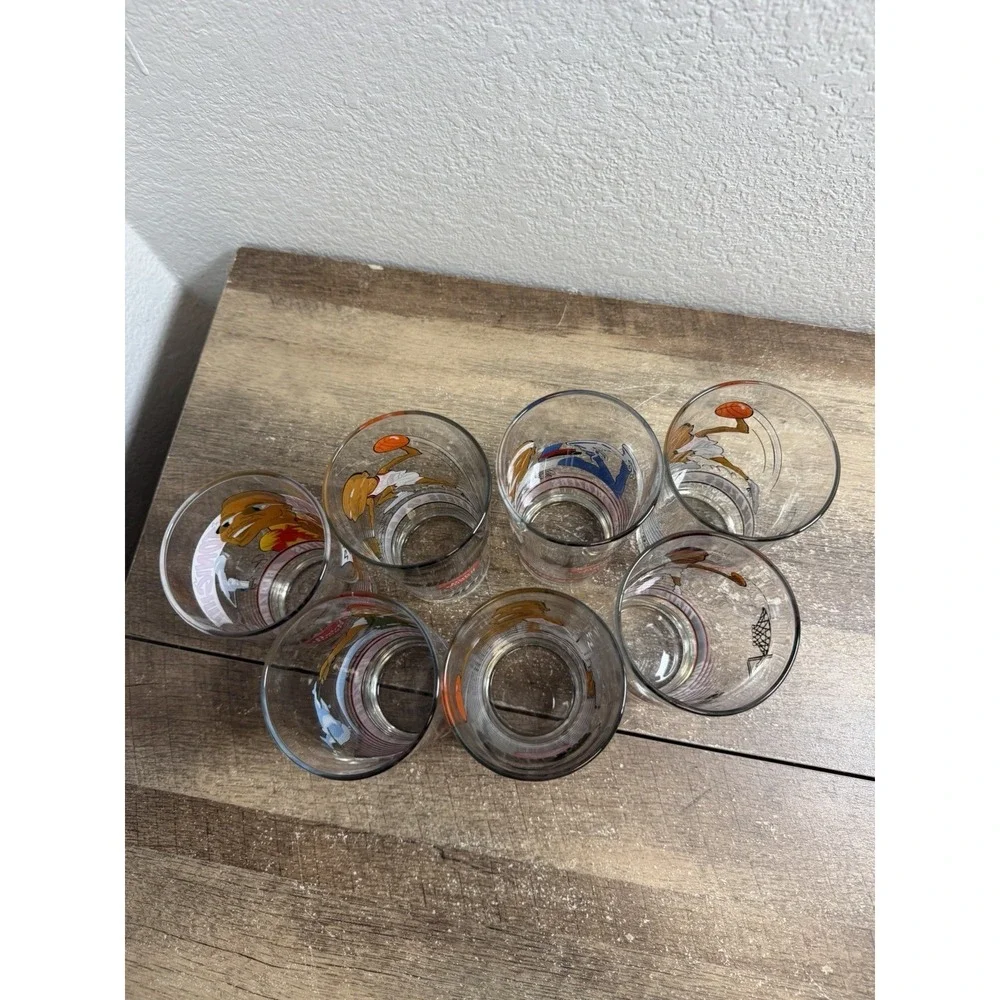 7 Portland‎ Trail Blazers Vintage 1993-94 Dairy Queen Collector Glasses